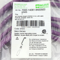 MURR ELEKTRONIK Verbindungskabel M12 Bu. freies Ltg-ende 7000-14061-8400500 OVP