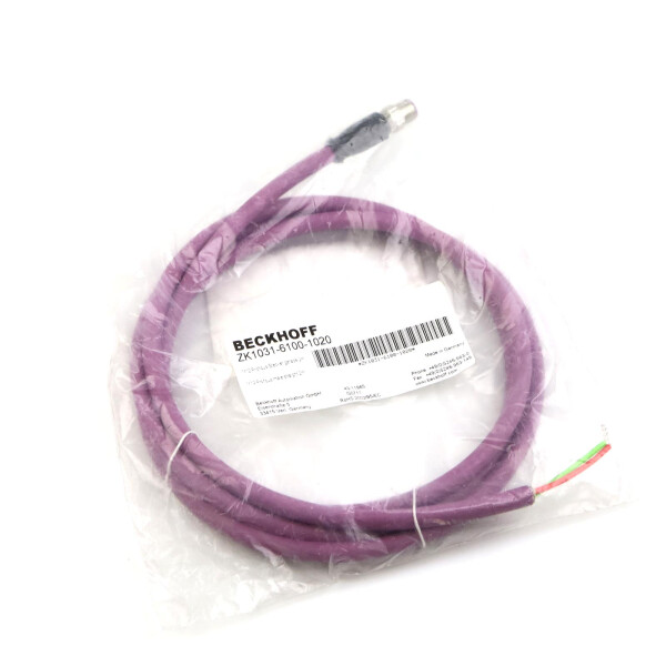 Beckhoff PROFIBUS-Leitung ZK1031-6100-1020 2m OVP