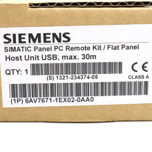 Simatic Panel PC Remote-Kit 6AV7671-1EX02-0AA0 OVP