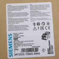Siemens Leistungsschütz 3RT2025-1DB44-3MA0 OVP