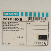 Siemens Schutzschalterklemme 5SK9011-2KK26 (9Stk.) OVP