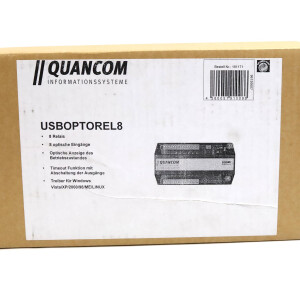 Quancom Optokoppler USBOPTOREL8 191171 OVP
