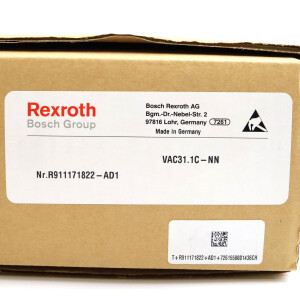 Rexroth Anschlusselement VAC31.1C-NN R911171822-AD1 OVP