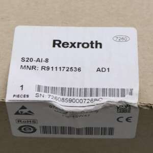 Rexroth Analogeingabemodul S20-AI-8 R911172536 SIE