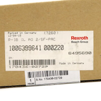 Rexroth Interface-Modul R-IB IL AO 2/SF-PAC R911170436 SIE