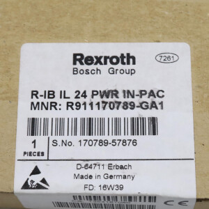 Rexroth Interface-Modul R-IB IL 24 PWR IN-PAC R911170789-GA1 SIE