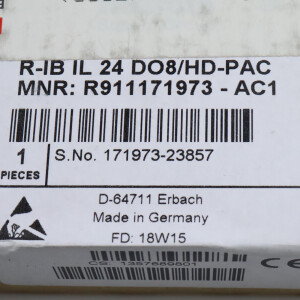 Rexroth Interface-Module R-IB IL 24 DO 8/HD-PAC R911171973-AC1 SIE