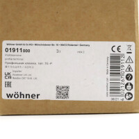 Wöhner Profilklemme 01911000 (3Stk.) OVP