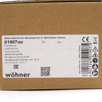 Wöhner Profilklemme 01907000 (3Stk.) OVP