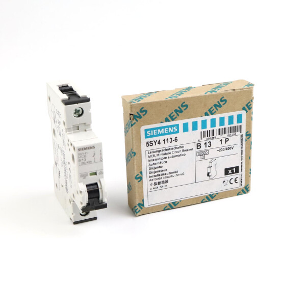 Siemens Leitungsschutzschalter 5SY4113-6 OVP