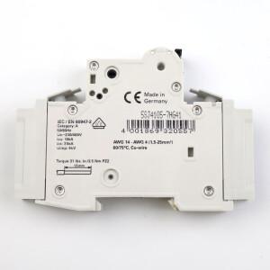 Siemens Leitungsschutzschalter 5SJ4105-7HG41 OVP