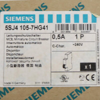 Siemens Leitungsschutzschalter 5SJ4105-7HG41 OVP