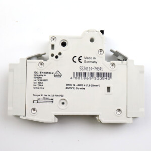 Siemens Leitungsschutzschalter 5SJ4114-7HG41 OVP