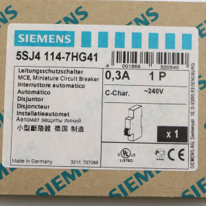 Siemens Leitungsschutzschalter 5SJ4114-7HG41 OVP
