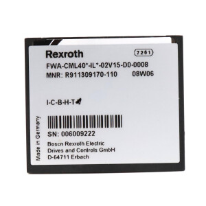 Rexroth Firmware FWA-CML40*-IL*-02VRS-D0-0008 R911309170 NOV