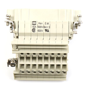 Harting Einsatz Han 16E-AV-M-RECHTS-MK 09330164635 OVP