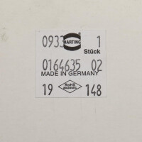 Harting Einsatz Han 16E-AV-M-RECHTS-MK 09330164635 OVP