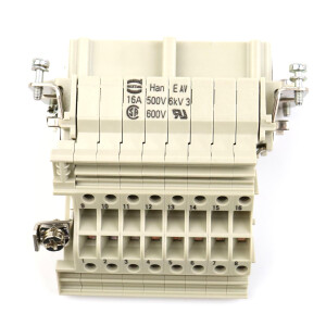 Harting Einsatz Han 16E-AV-F-RECHTS-MK 09330164735 OVP