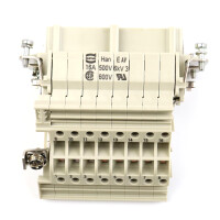 Harting Einsatz Han 16E-AV-F-RECHTS-MK 09330164735 OVP