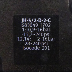 Festo Druckbooster DPA-63-10 184518 + JH-5/2-D-2-C 683049 NOV