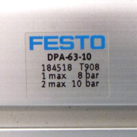 Festo Druckbooster DPA-63-10 184518 + JH-5/2-D-2-C 683049 NOV