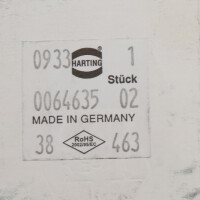 Harting Einsatz Han 6E-AV-M-RECHTS-MK 09330064635 OVP
