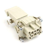 Harting Einsatz Han 6E-AV-F-RECHTS-MK 09330064735 OVP