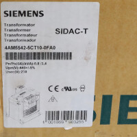 Siemens Transformator SITAS 4AM5542-5CT10-0FA0 OVP