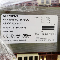 Siemens Transformator SITAS 4AM5542-5CT10-0FA0 OVP