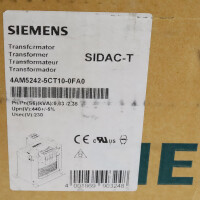 Siemens Transformator SITAS 4AM5242-5CT10-0FA0 OVP