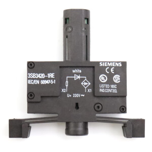 Siemens Lampenfassung 3SB3420-1RE NOV
