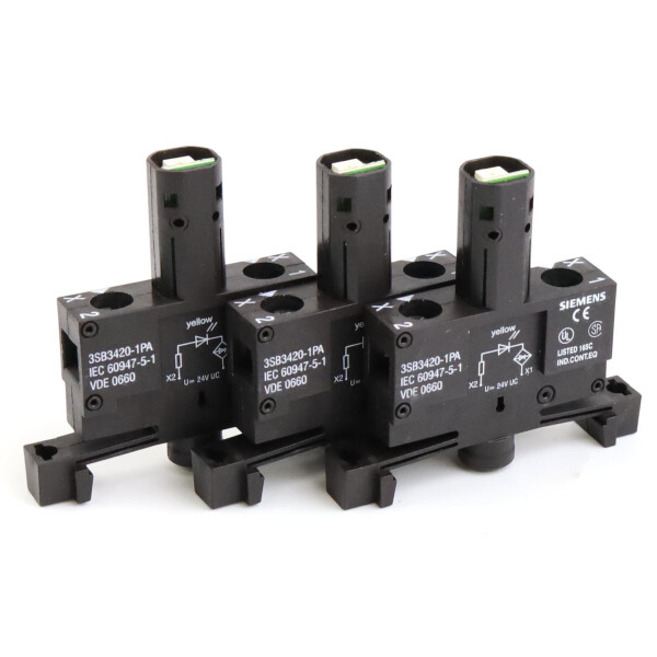 Siemens Lampenfassung 3SB3420-1PA (3Stk.) NOV