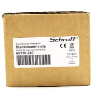 Schroff USA-Steckdosenleiste 60110-240 OVP