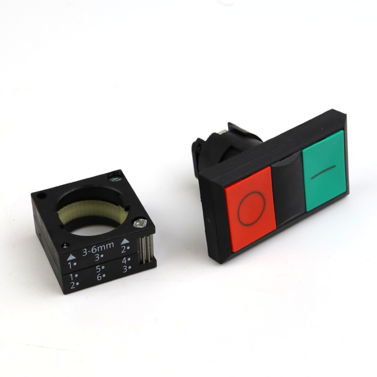 Siemens Doppeldrucktaster 3SB3100-8AC21 NOV