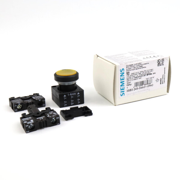 Siemens Leuchtdrucktaster 3SB3245-0AA31-0PA0 OVP