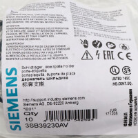 Siemens Schildträger 3SB3923-0AV (10Stk.) OVP