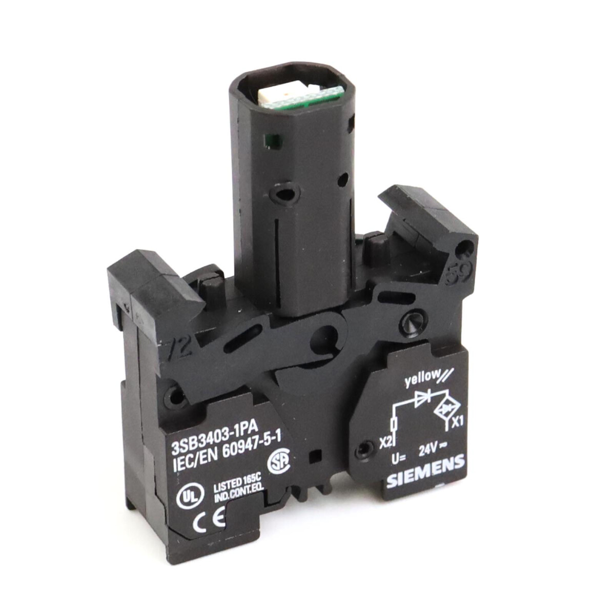 Siemens Lampenfassung 3SB3403-1PA NOV