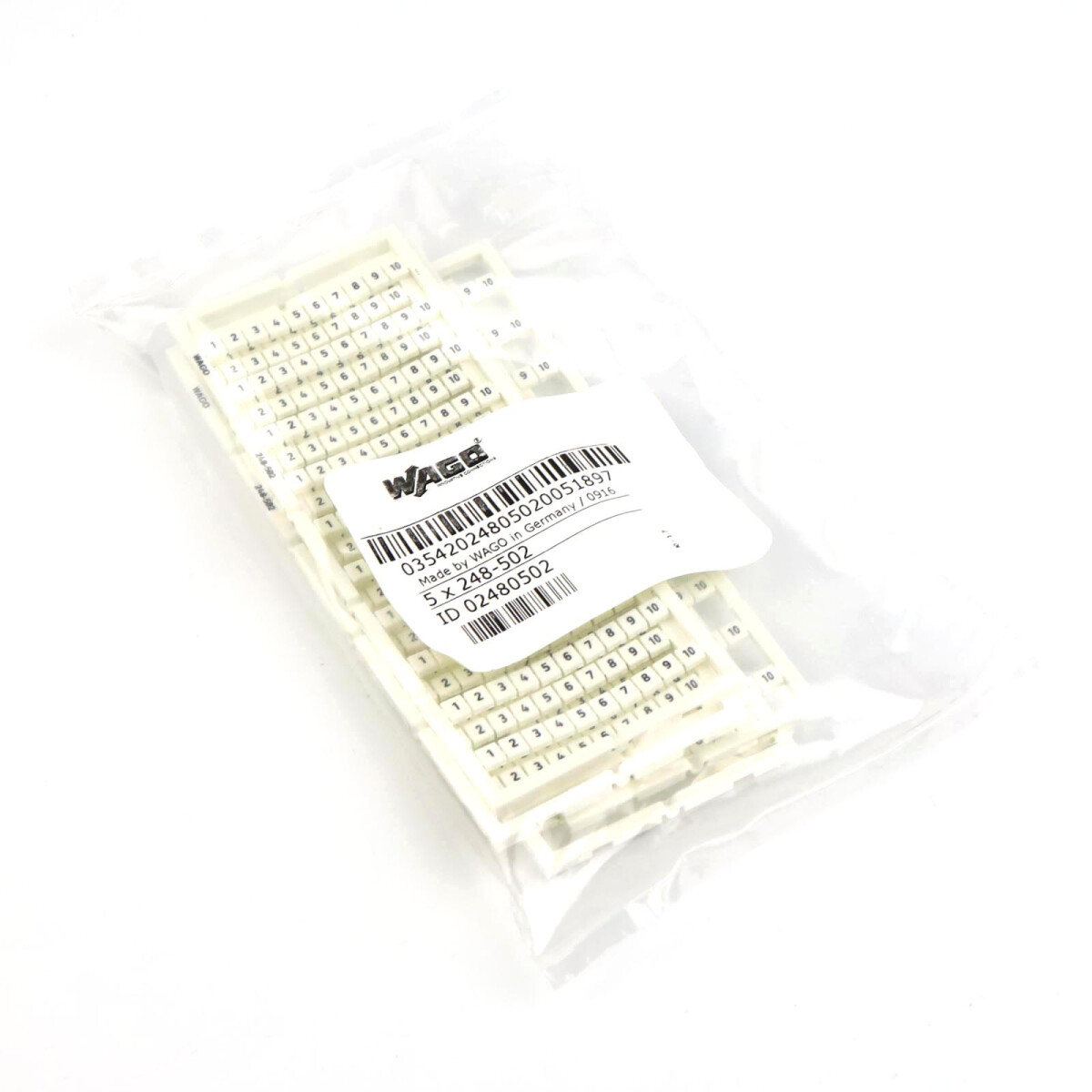 WAGO Mini-WSB-Beschriftungskarte 248-502 (5Stk.) OVP