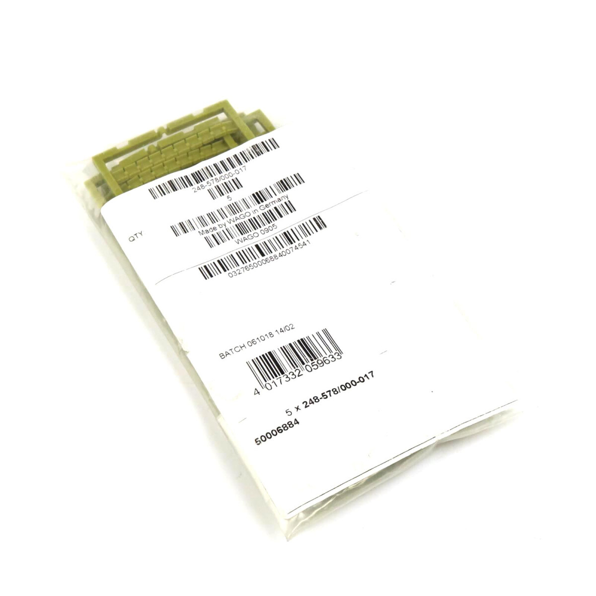 WAGO Mini-WSB-Beschriftungskarte 248-578/000-017 (5Stk.) OVP