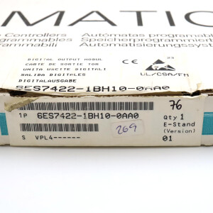 Simatic S7-400 DO 6ES7 422-1BH10-0AA0 E-Stand:01 OVP