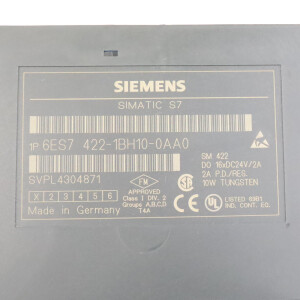 Simatic S7-400 DO 6ES7 422-1BH10-0AA0 E-Stand:01 OVP