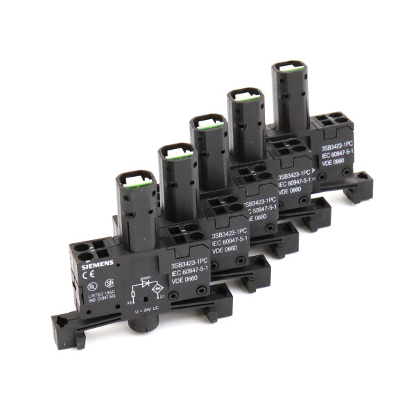 Siemens Schaltelement 3SB3423-1PC (5Stk.) NOV