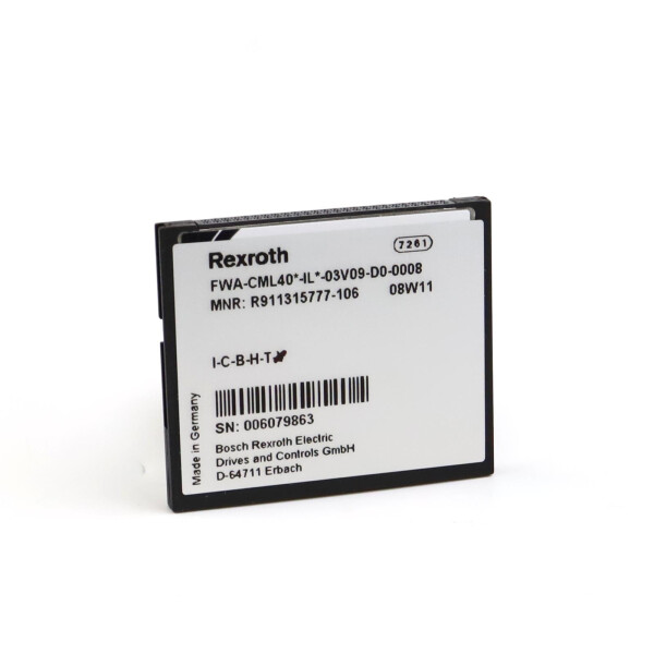Rexroth Firmware FWA-CML40*-IL*-03VRS-D0-0008 R911315777 NOV