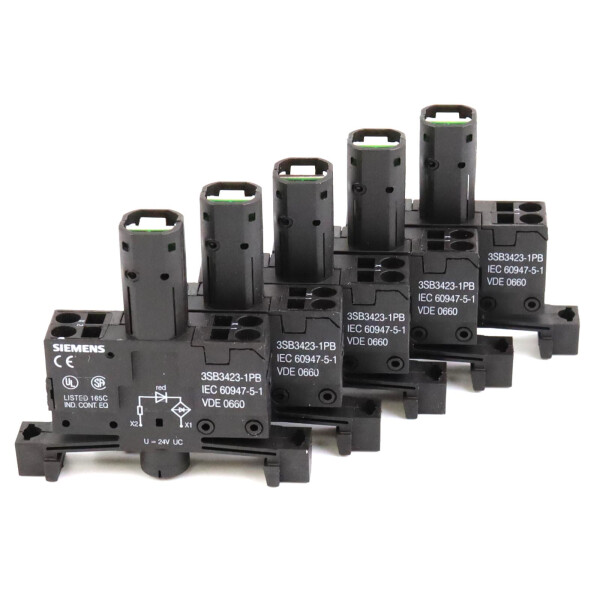 Siemens Schaltelement 3SB3423-1PB (5Stk.) NOV