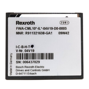 Rexroth Firmware FWA-CML10*-IL*-04V19-D0-0003 R911321638 NOV