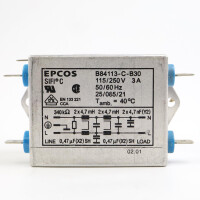 EPCOS Netzfilter B84113-C-B30 115/250V GEB