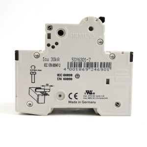 Siemens Leitungsschutzschalter 5SY6 301-7 GEB