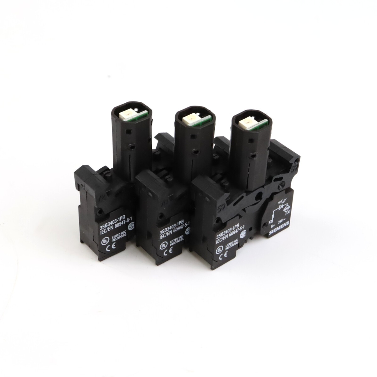 Siemens Lampenfassung 3SB3403-1PB (3Stk.) NOV