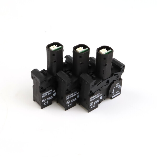 Siemens Lampenfassung 3SB3403-1PB (3Stk.) NOV
