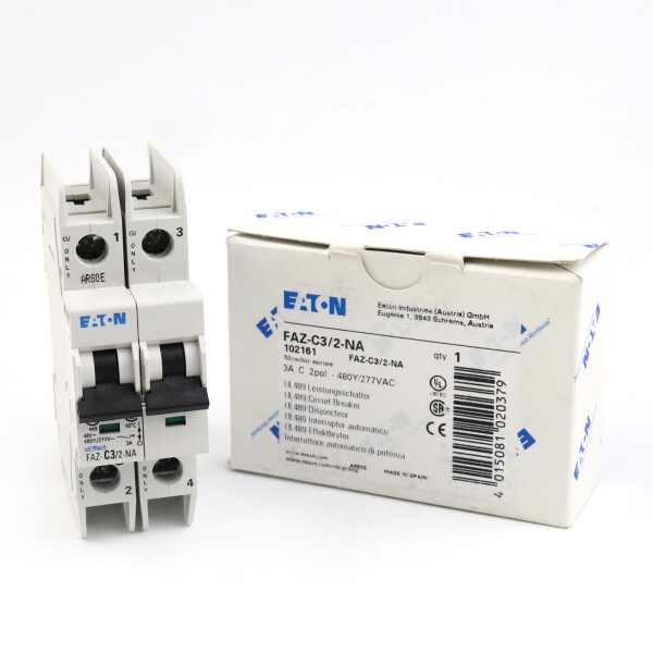 Eaton Leistungsschutzschalter FAZ-C3/2-NA OVP